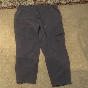 Old Navy Men's Charcoal Cargo Pants